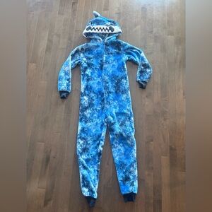 Boys Shark Onsie Pajamas